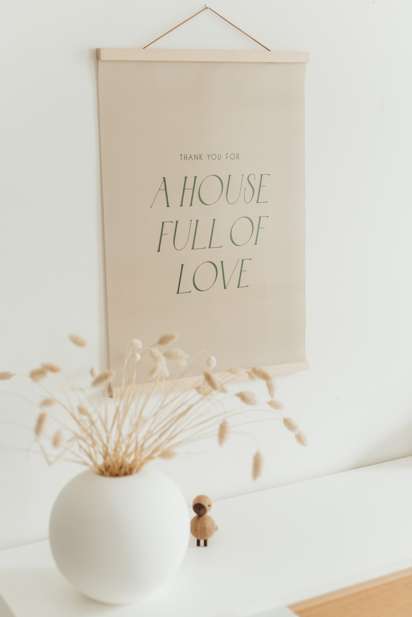 Thank you for a house full of love - Poster A2
