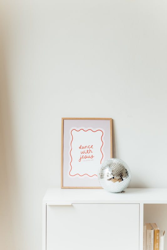 Letzte Chance! Dance with Jesus - A3 Poster