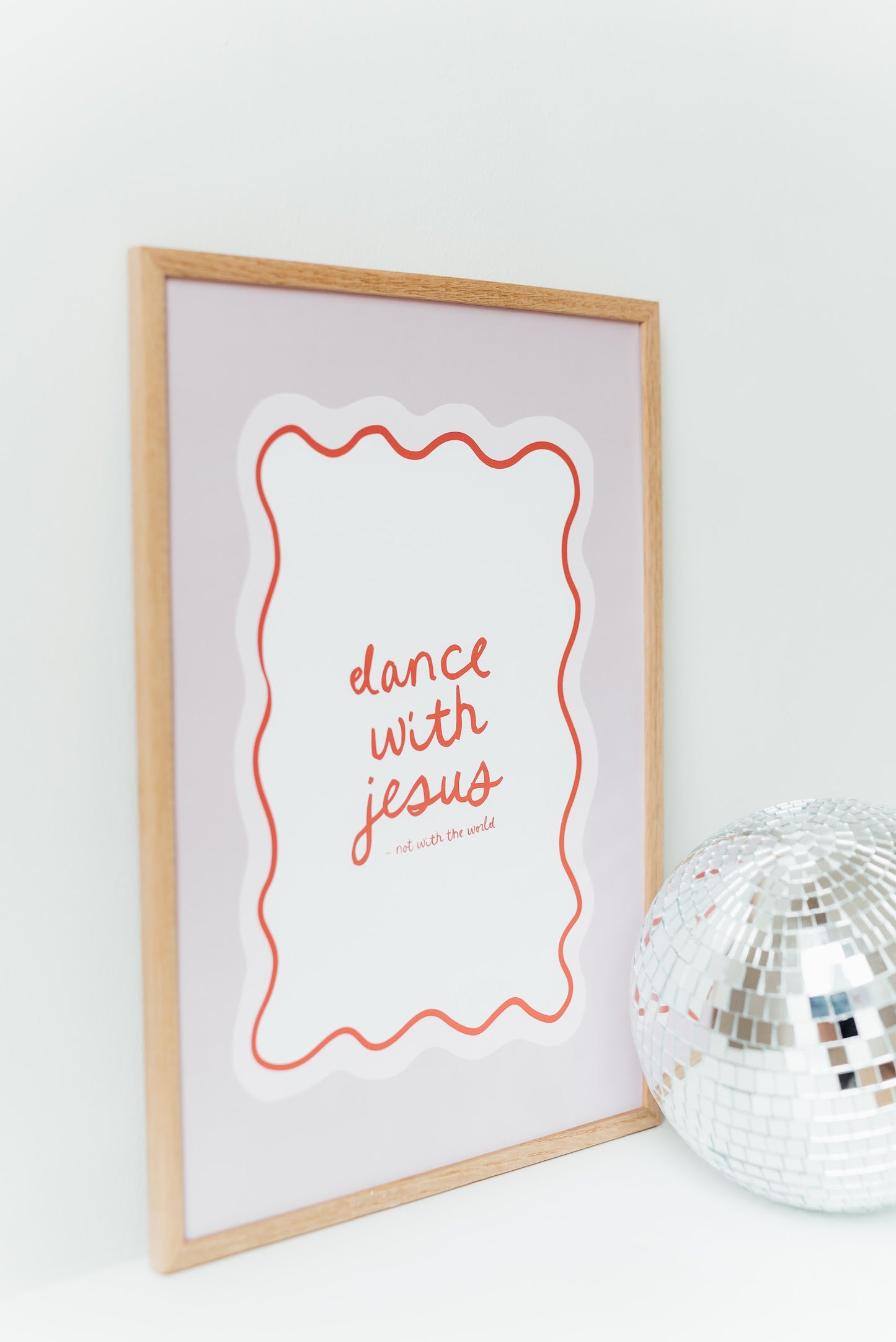 Dance with Jesus - A3 Poster