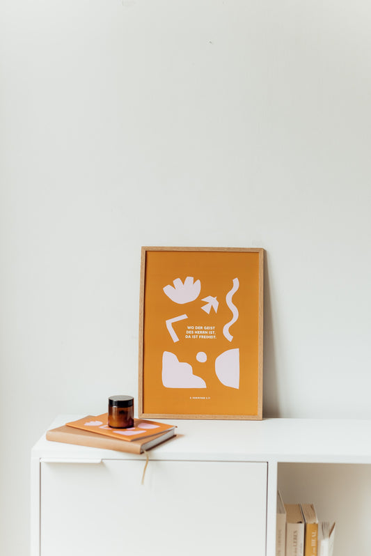 Letzte Chance! Wo der Geist des Herrn ist - A3 Poster