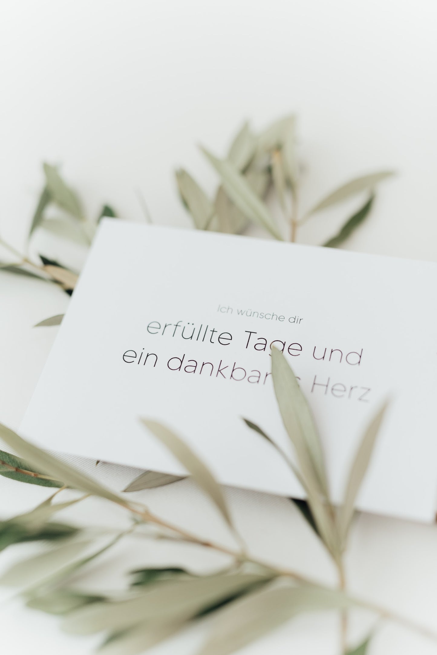 Erfüllte Tage  - Postkarte A6