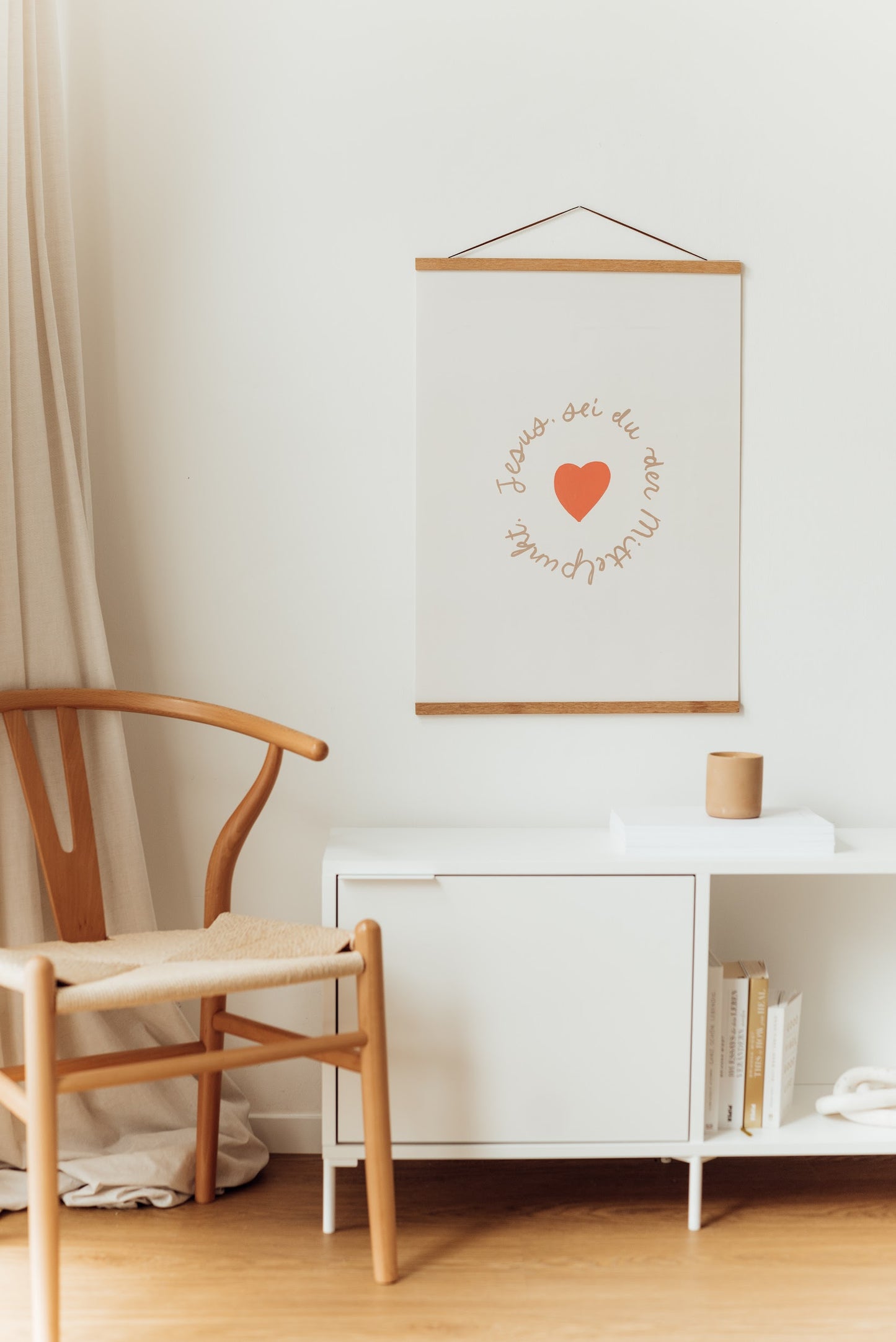 Last Chance! Limited. Jesus, sei du der Mittelpunkt - Poster 50x70 cm