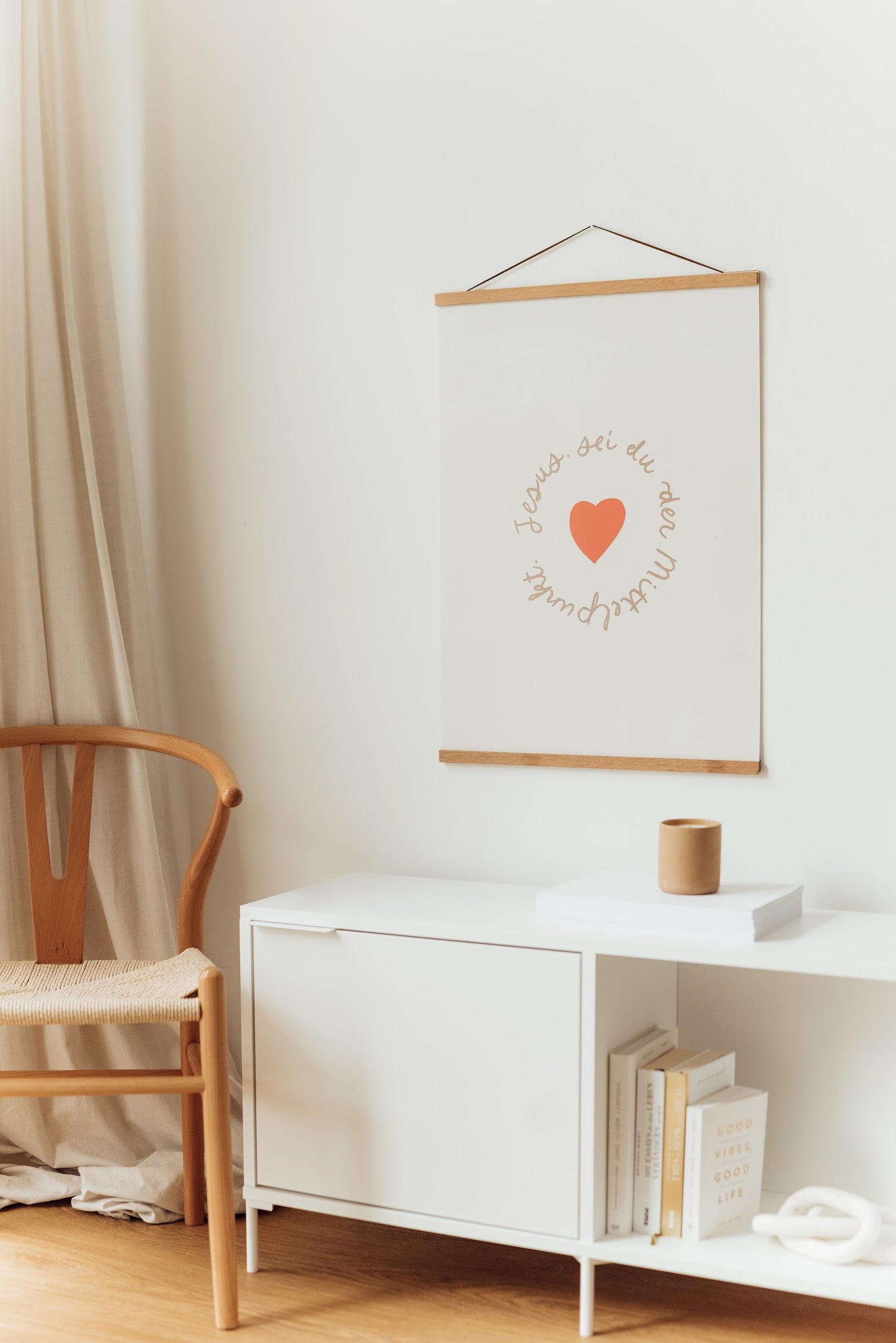 Last Chance! Limited. Jesus, sei du der Mittelpunkt - Poster 50x70 cm