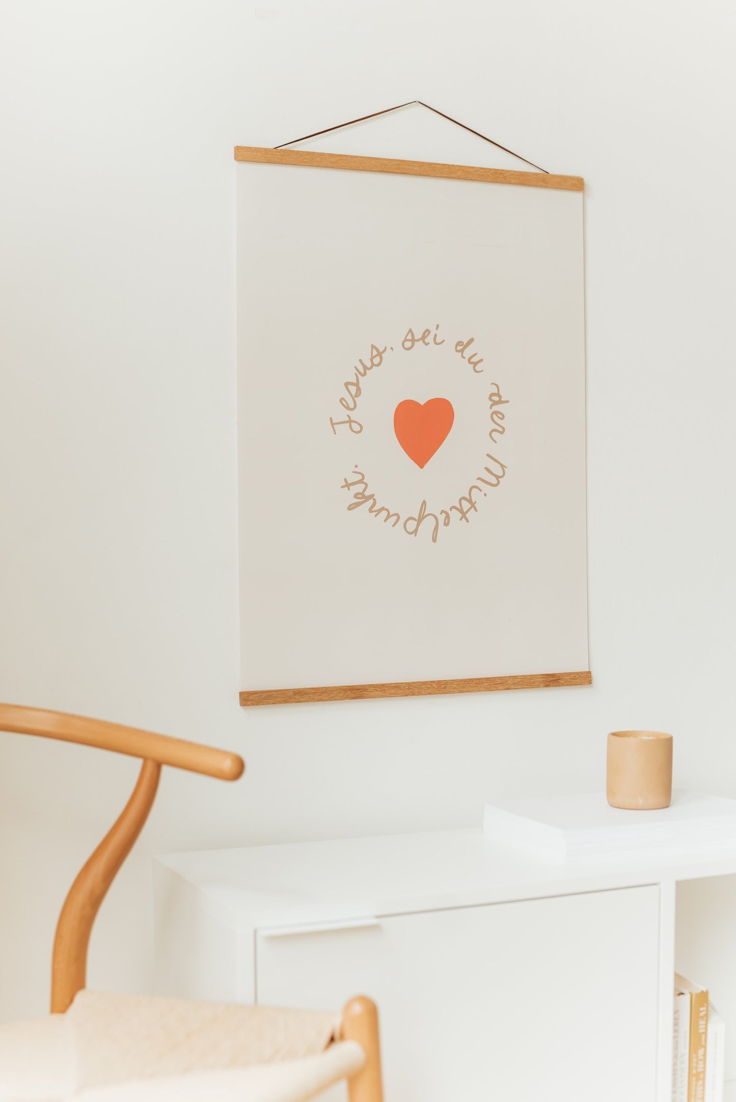 Last Chance! Limited. Jesus, sei du der Mittelpunkt - Poster 50x70 cm