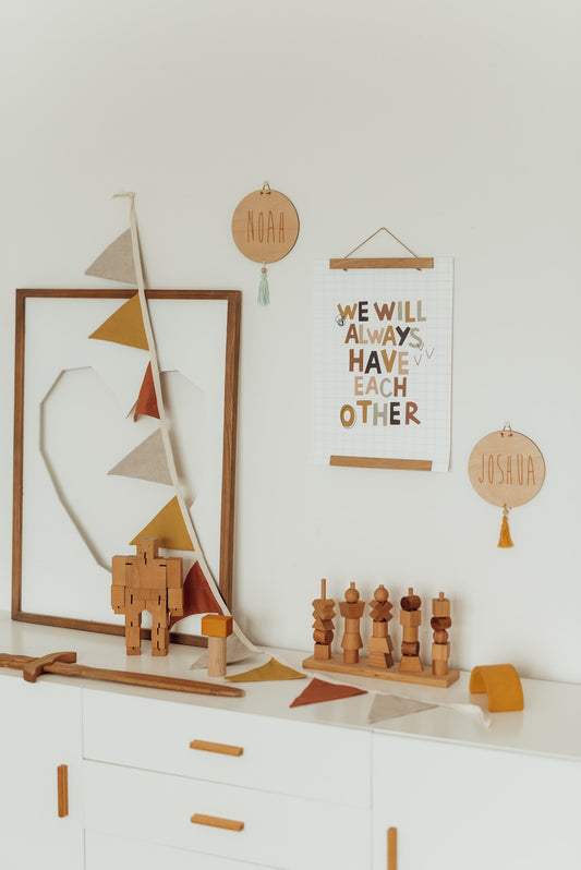 Letzte Chance! We will always have each other - Geschwisterposter A3