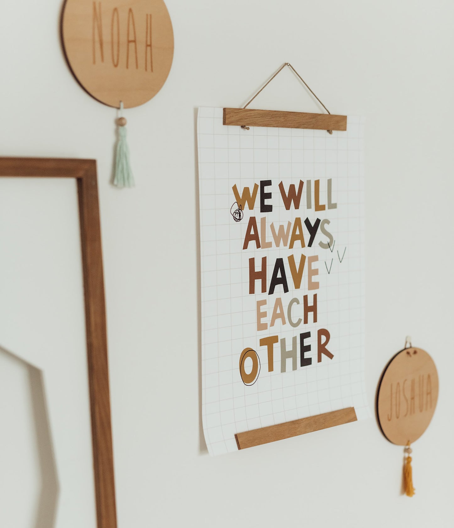 We will always have each other - Geschwisterposter A3