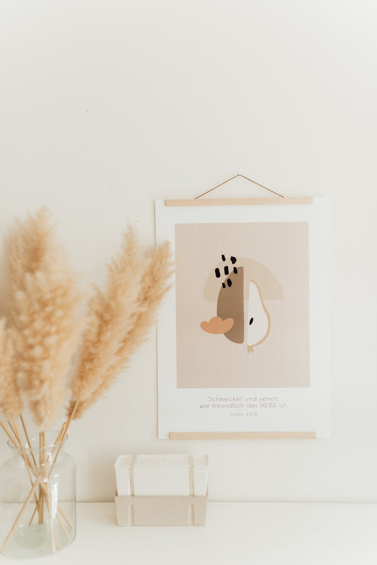 Letzte Chance! Schmecket und sehet - Poster 50x70 cm